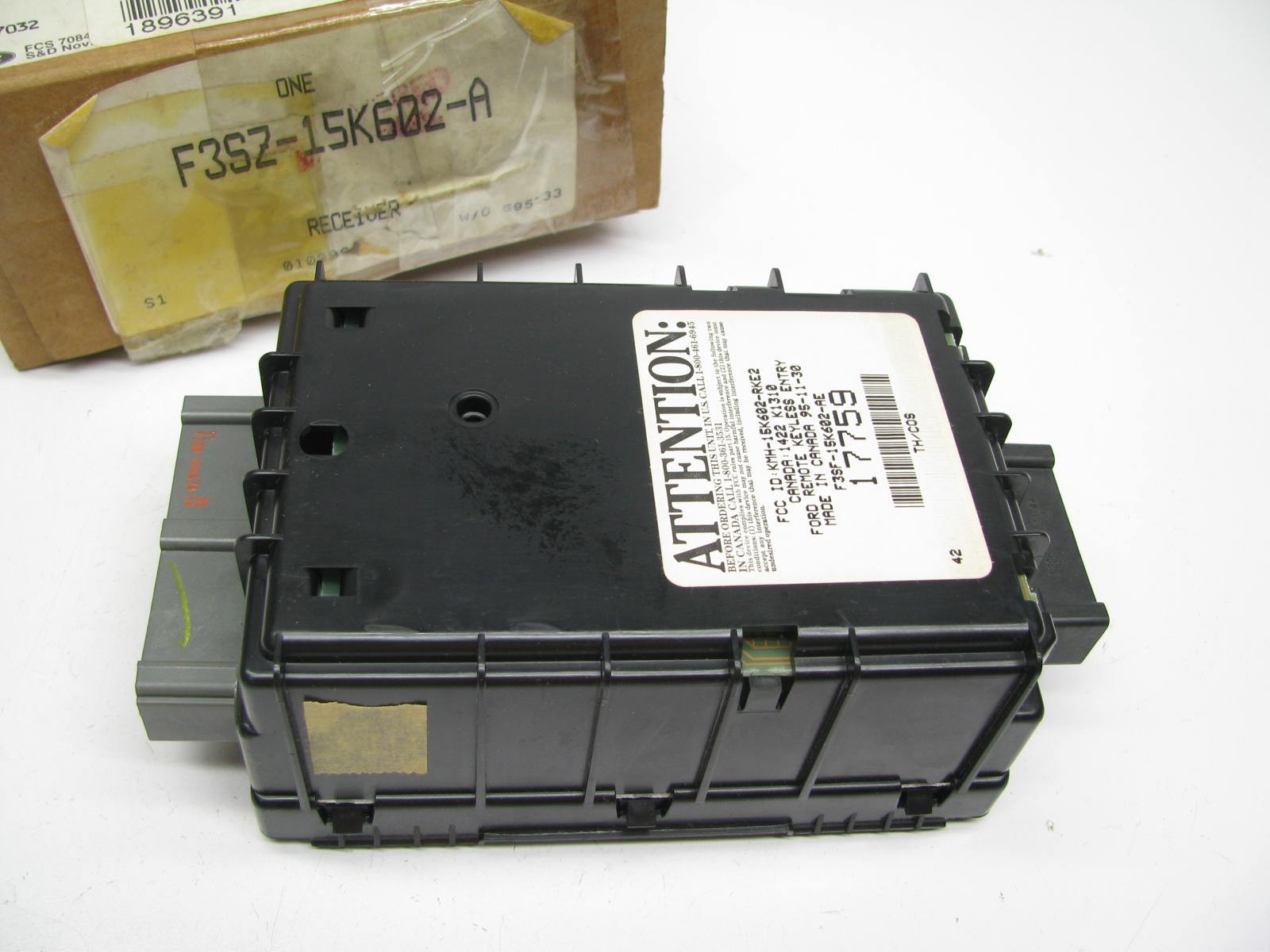 New GENUINE OEM FORD BCM Body Control Module F3SZ-15K602-A / F3OF-15K602-AD