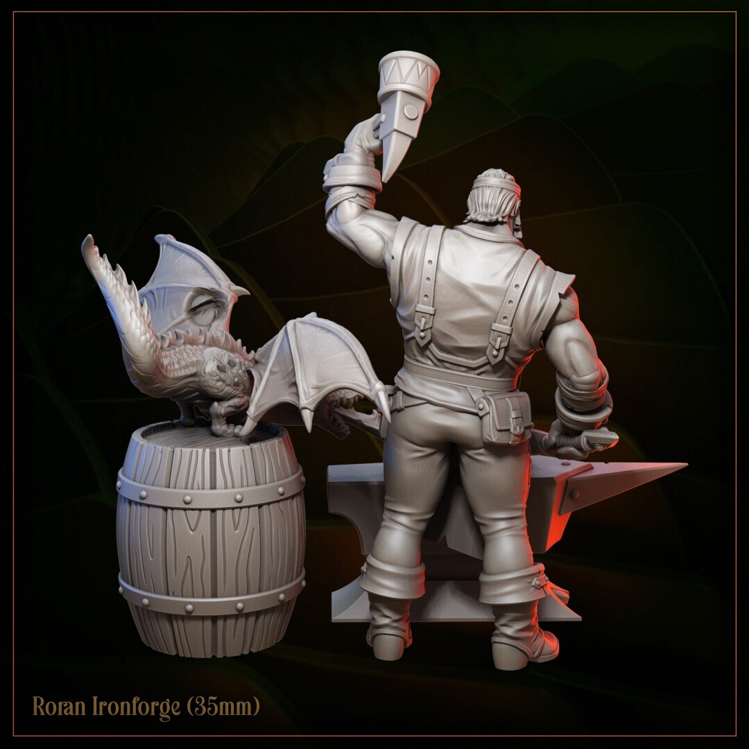 Roran Ironforge, Great Grimoire, Wing Forge