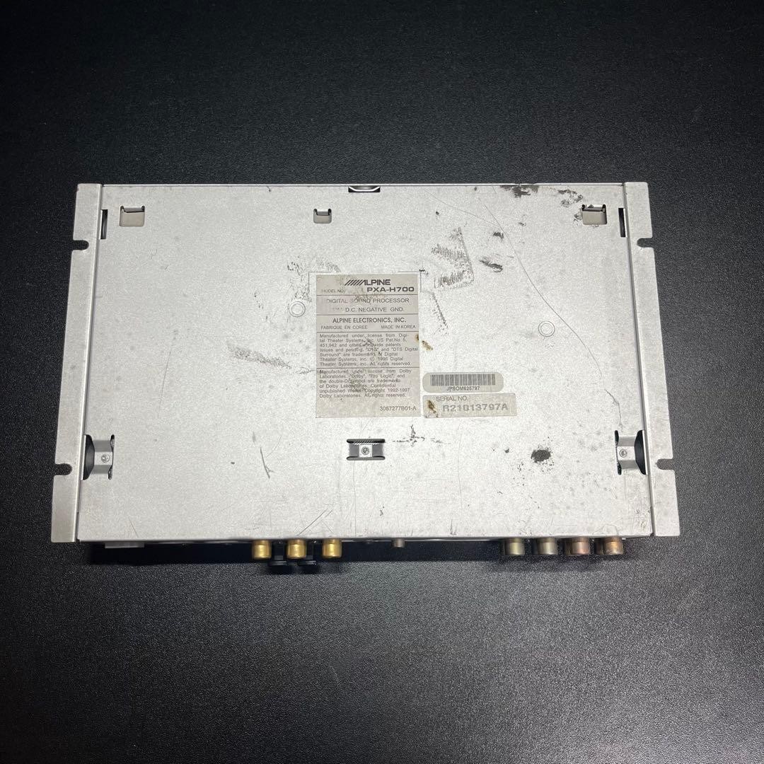 ALPINE PXA-H700 Digital Audio Processor Tested Working
