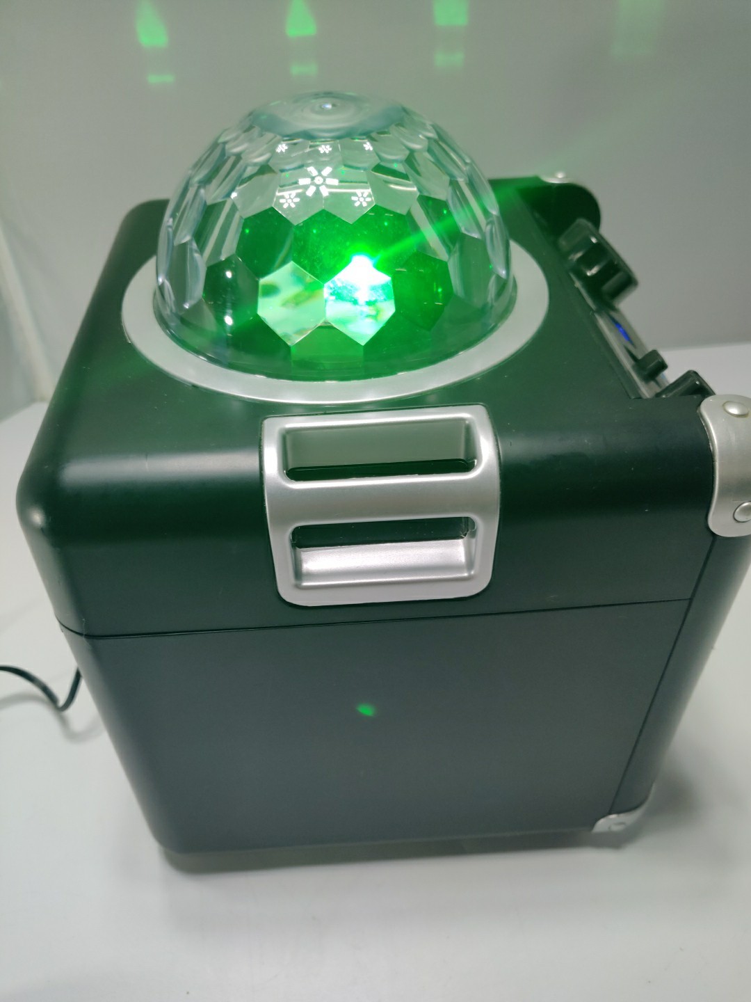 iDance Cube BC10 Karaoke System DISCO BALL LIGHTING with BlueTooth & USB