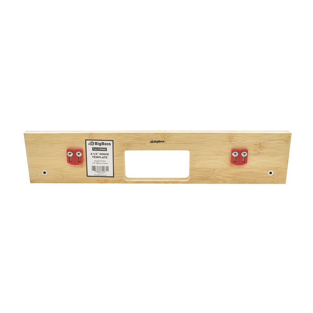 4-1/2 Inch Hinge Multi-Strike Template, 1/4 Inch Radius Corner Replaces 451