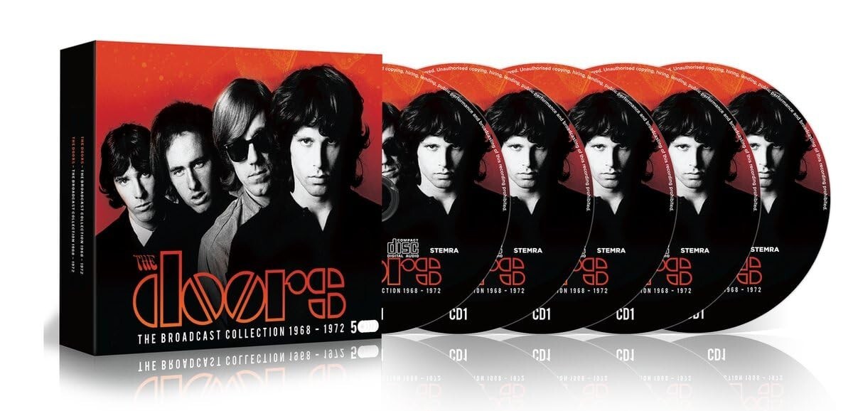The Doors – The Broadcast Collection 1968-1972 5 CD Set - NEW