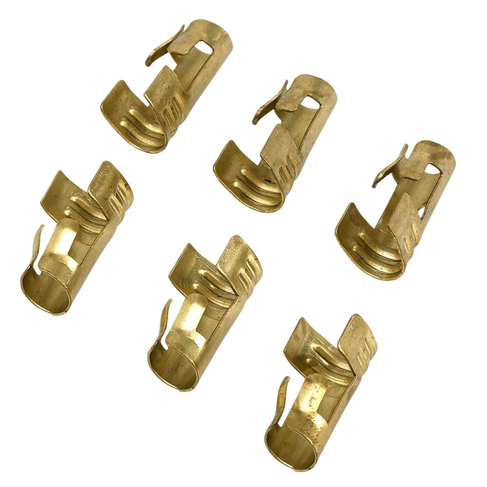 6 pack High Tension Spring Terminals for spark plug wires motorcycle Harley USA
