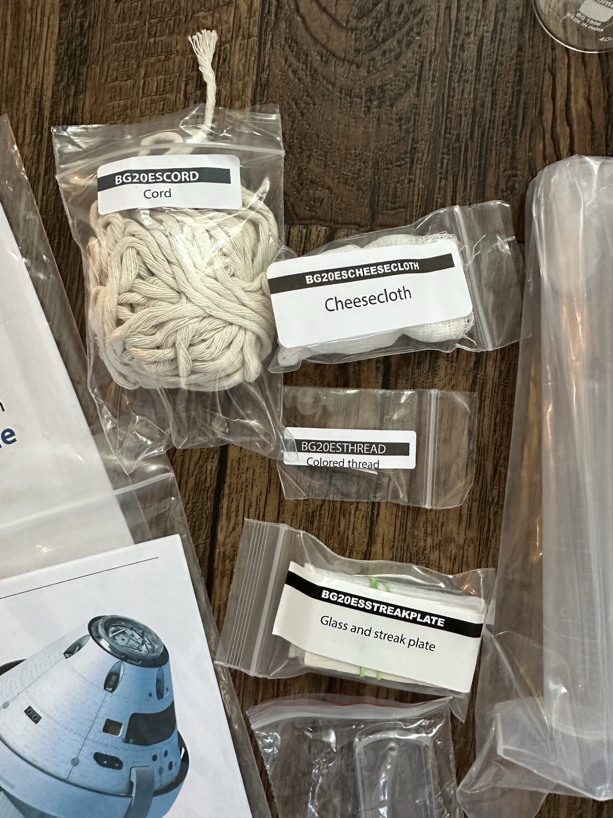 BJU Earth mostly Complete science Lab Kit