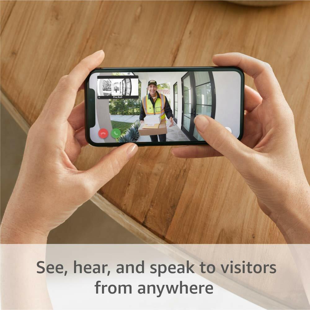 Ring Video Doorbell 3 Plus 1080p HD improved motion detection, 4-second Previews