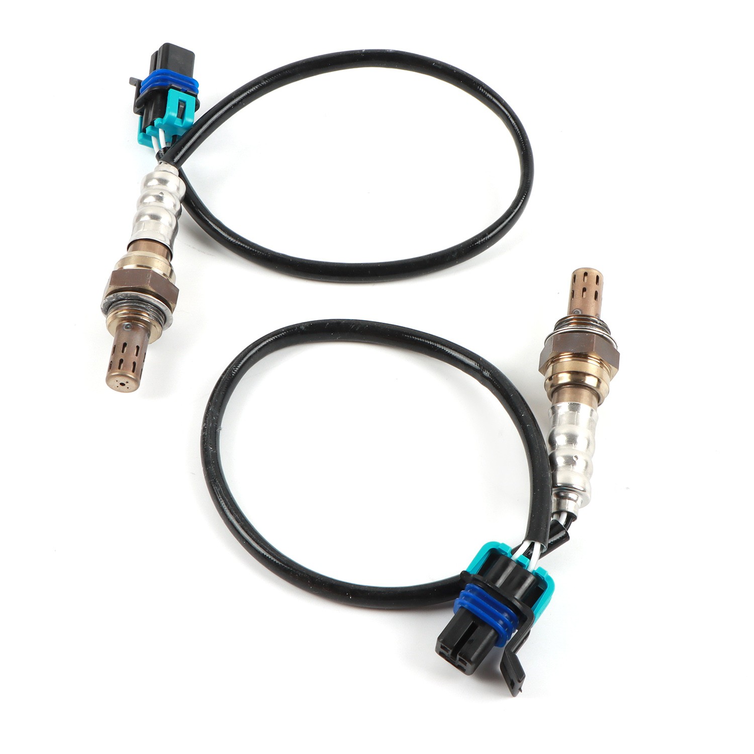 2pcs Oxygen Sensor O2 for 2004-2005 Chevrolet Trailblazer 4.2L Up+Downstream