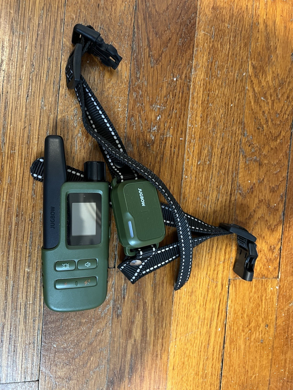 Jugbow Dog Shock Collar, Remote Waterproof, Rechargeable, NO CHARGER, UNTESTED