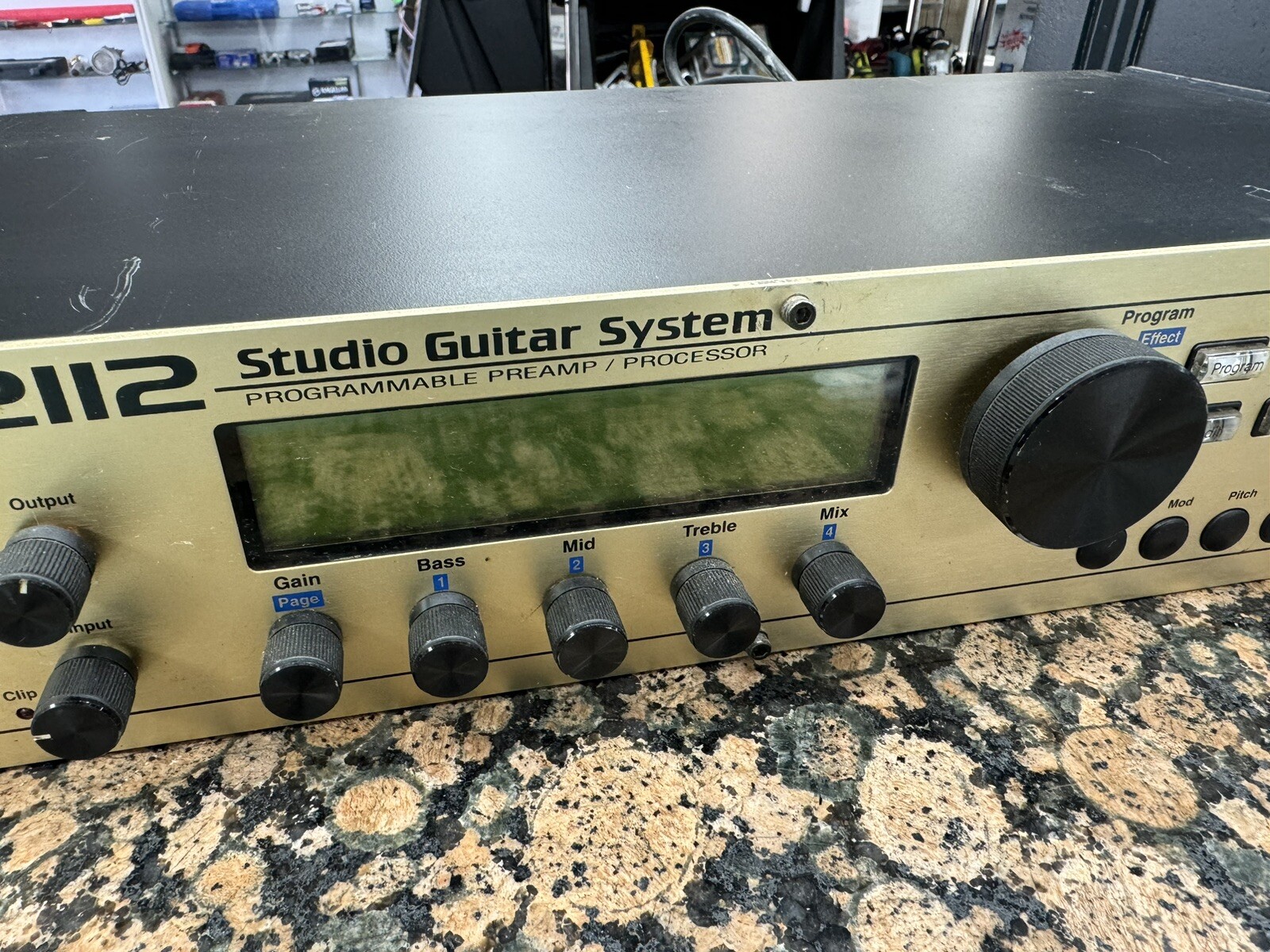 Digitech 2112 Studio tube Guitar processor effects System rack mount pre-amp