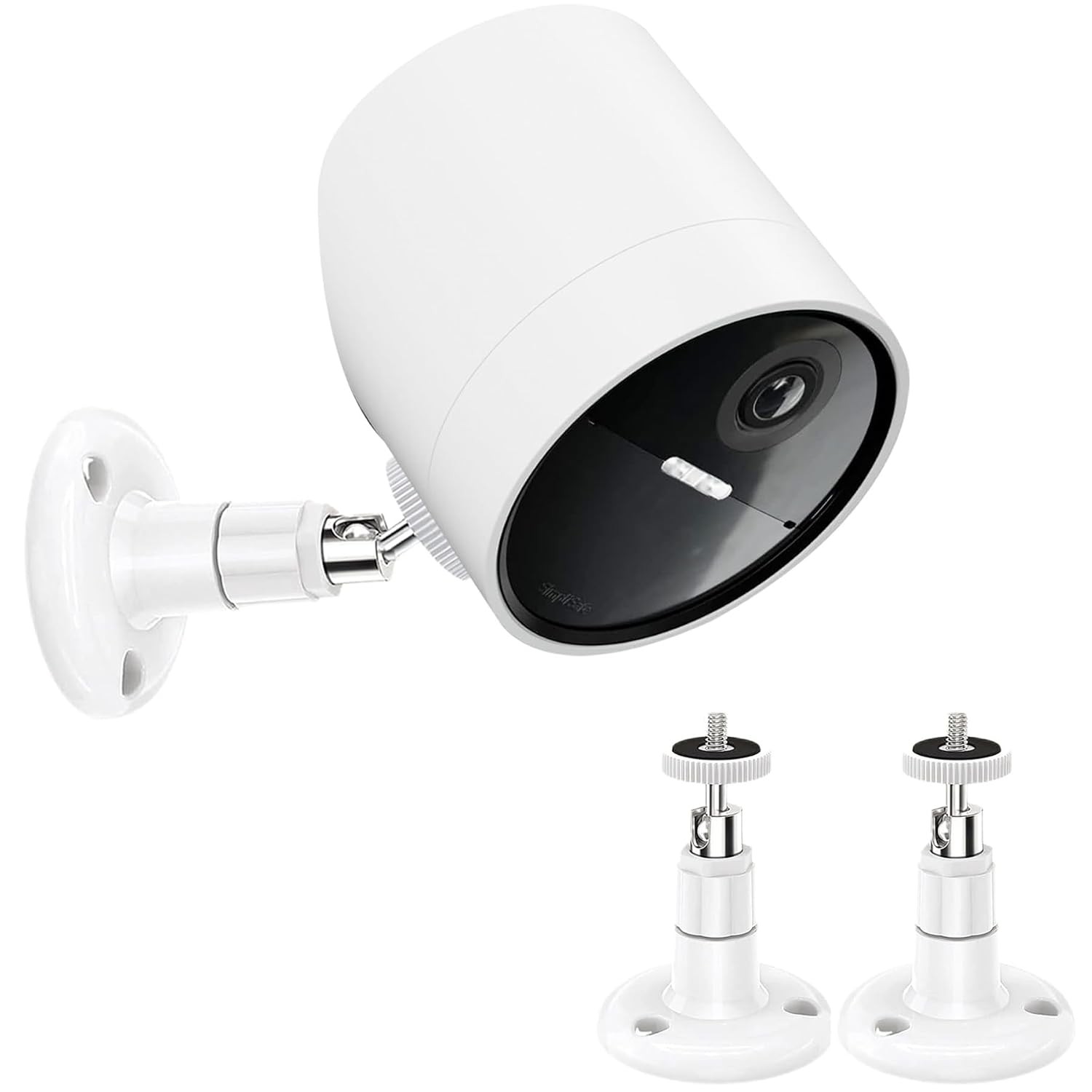 Outdoor Security Camera Wall Mount SimpliSafe Compatible 2 Pack 360 Degree