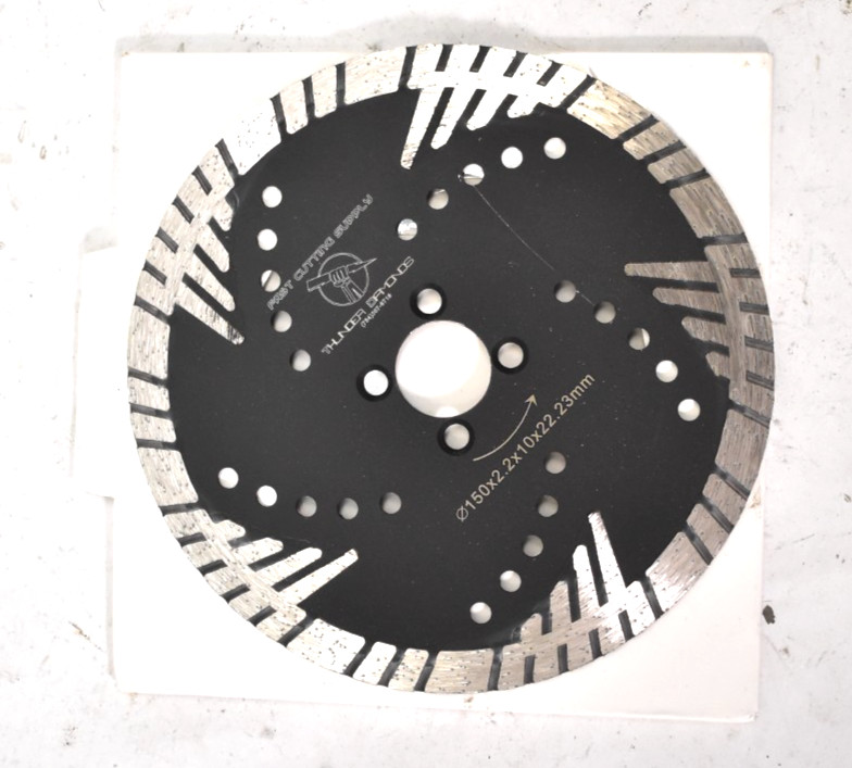 Fast Cutting Supply Thunder Damond 150mm x 2.2mm x 22.23mm Diamond Cutting Blade