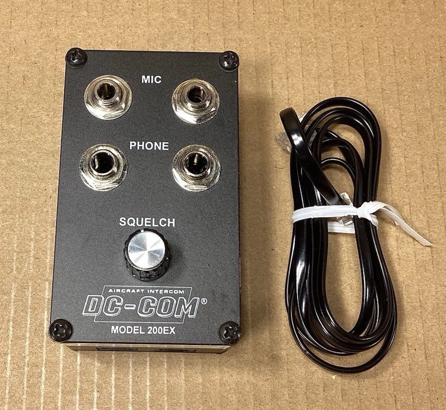 David Clark DC-COM Model 200EX Aircraft Intercom Expansion Module