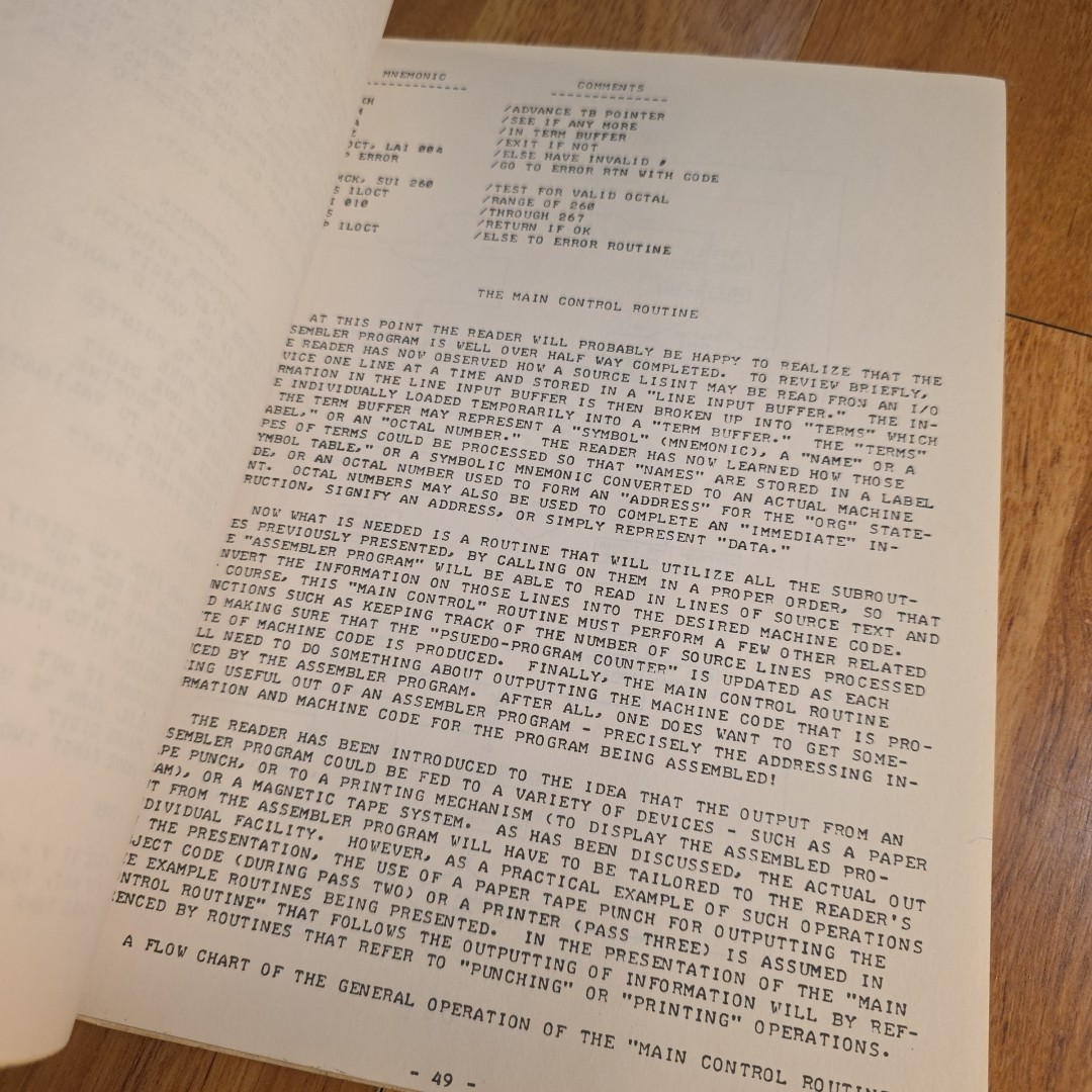 8080 Assembler Program Manual by Nat Wadsworth 1975 Scelbi Computer