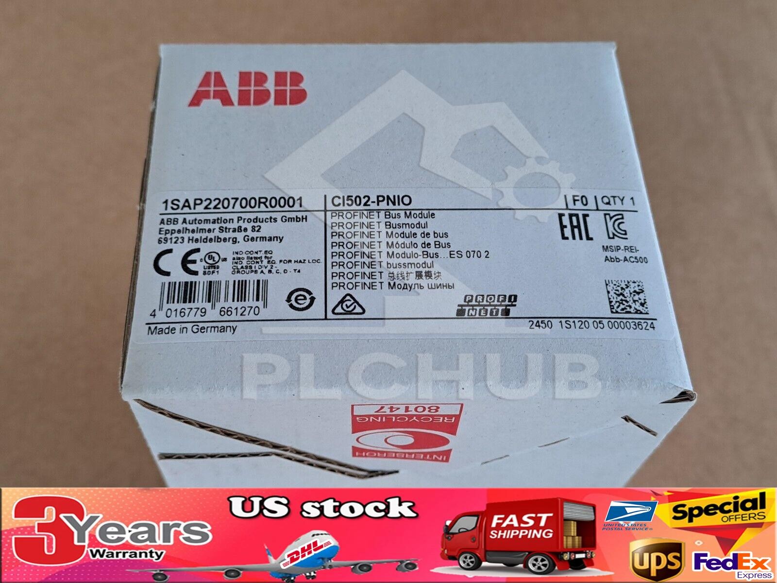Brand New CI502-PNIO 1SAP220700R0001 ABB Communication module Fast Shipping