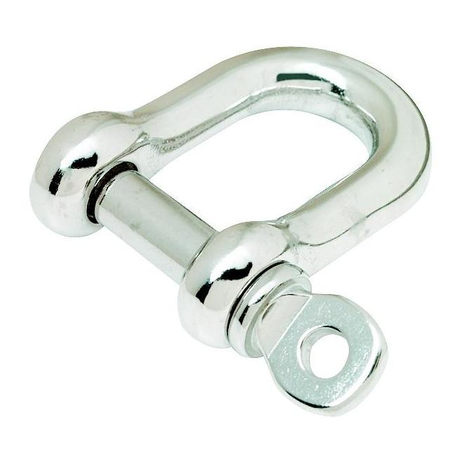 Seachoice 44611 Stainless Steel "D" Anchor Shackle 3/8" 2,900 lb Load