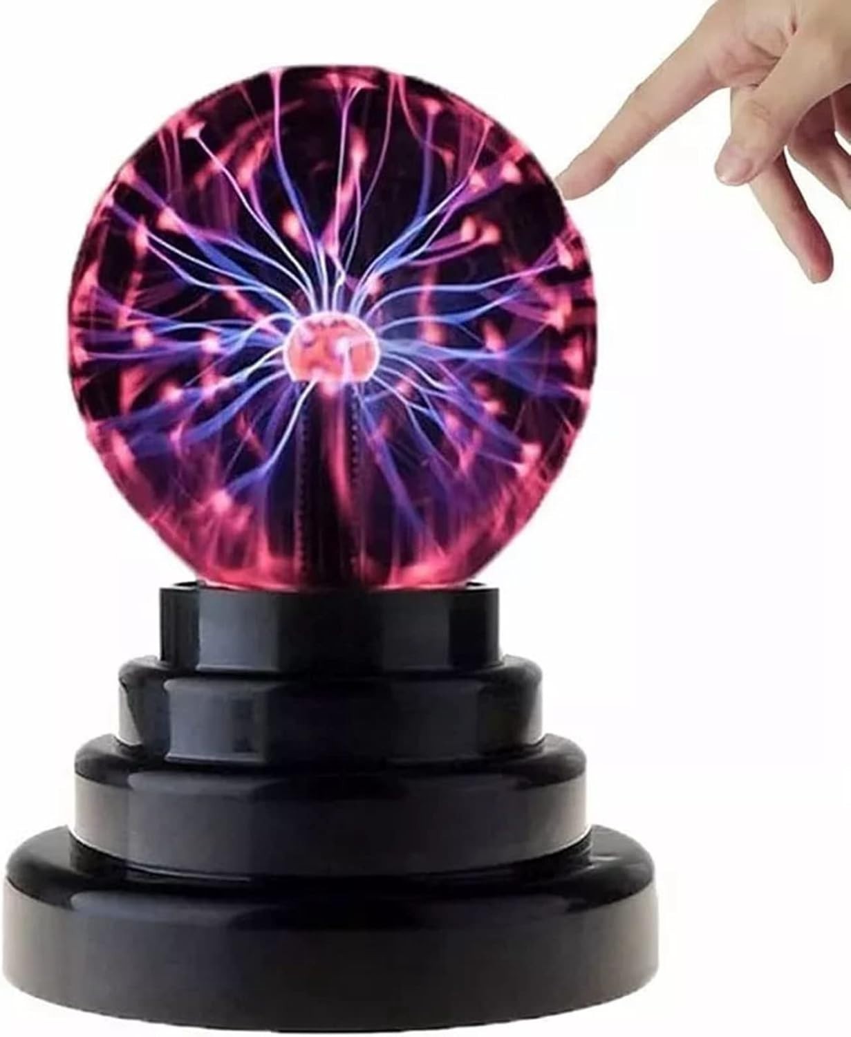 Plasma Ball - 3 Inch Static Electricity (Battery Or USB Power)