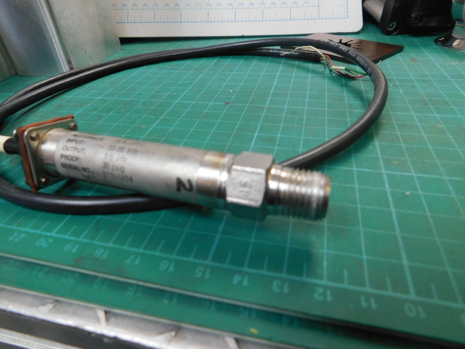 Omega PX603 Pressure Transducer 10-30 VDC Input, 1-5 VDC Output