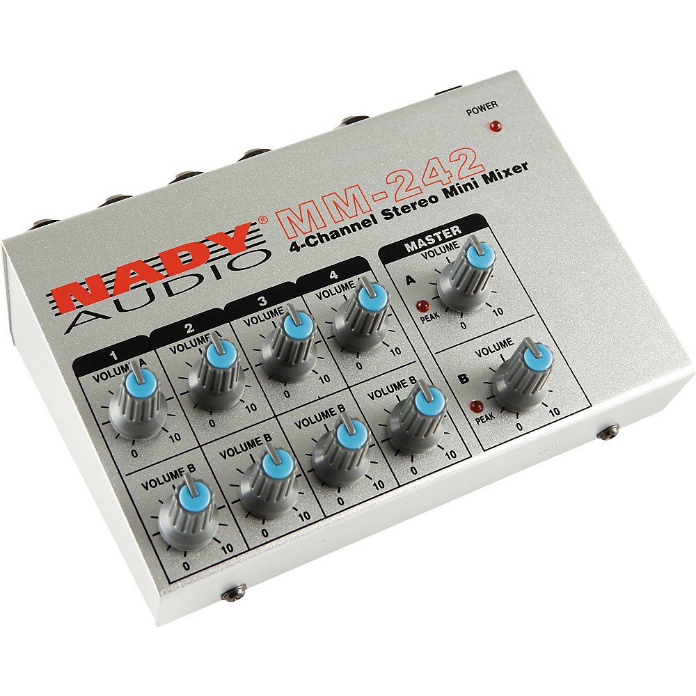 Nady MM242 4Channel Mini Mixer