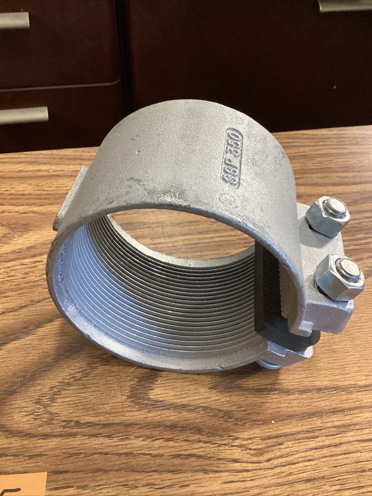 NEW OZ/GEDNEY SSP 350 3 1/2" SPLIT COUPLING CLAMP NOS