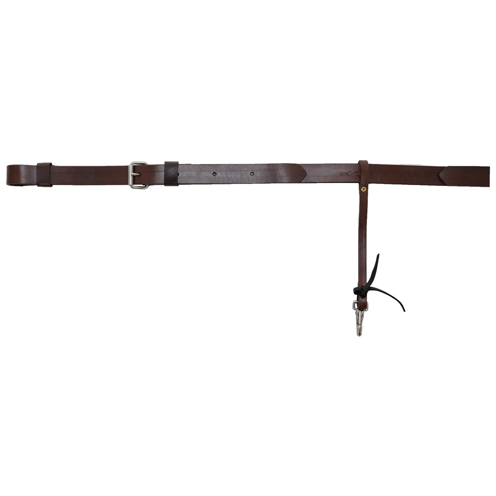 0811-0001 Circle Y 1 1/2 Inch Smooth Leather Flank Cinch - Walnut Finish NEW