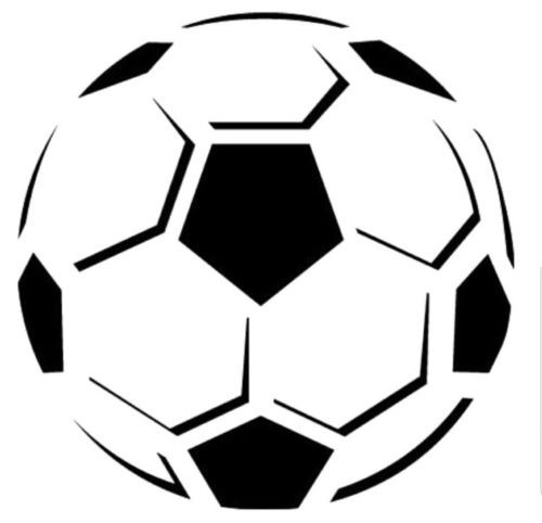 SOCCER BALL Vinyl Decal -Sticker Car Truck SUV Bumper Wall Laptop Sports Home