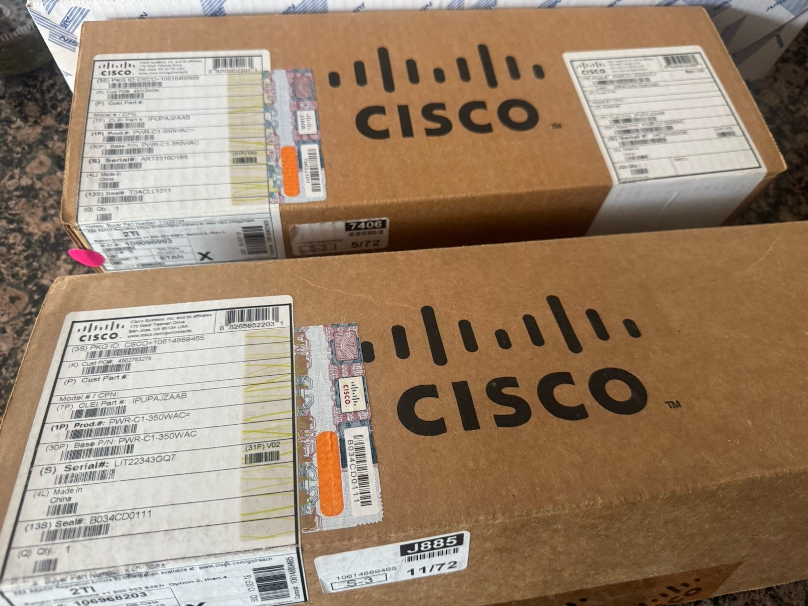 Cisco PWR-C1-350WAC - 350 Watt AC PSU for 3850 Series Switches open Box Item