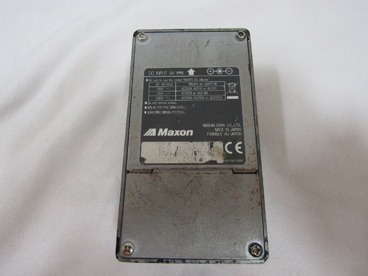 Maxon Compressor CP101 Compressor Guitar Effector Operation confirmed Used