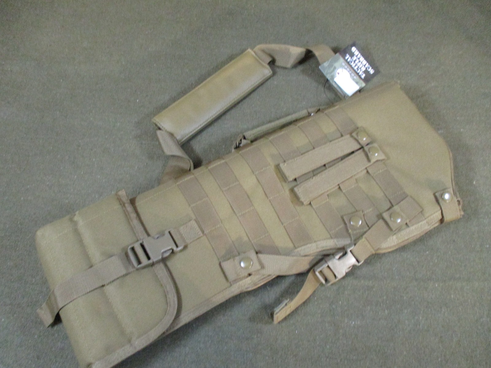 Rothco Tactical Rifle Scabbard MOLLE Padded Case Coyote Tan 15911 New
