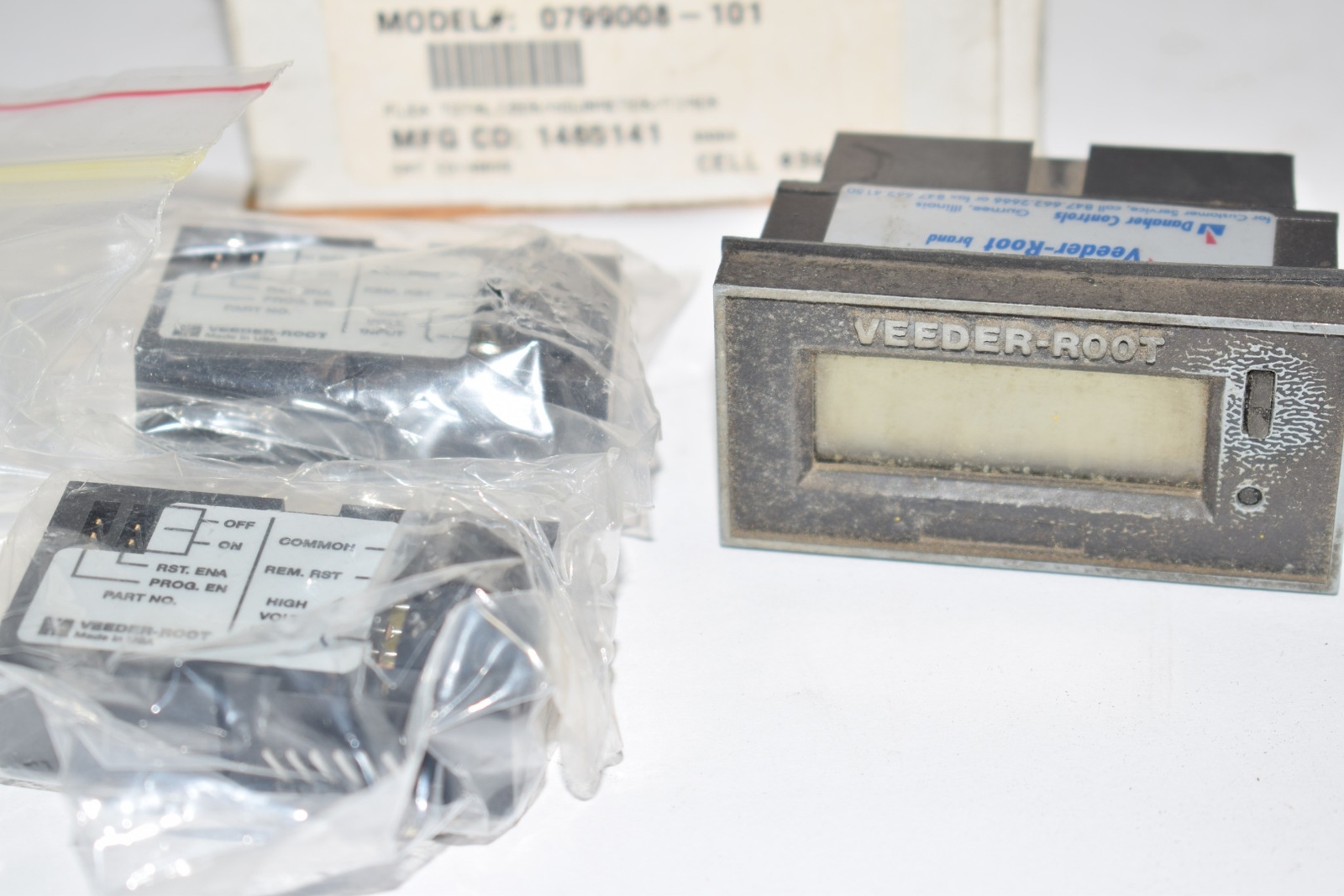 Danaher 0799008-101 FLEX TOTALIZER HOURMETER Timer