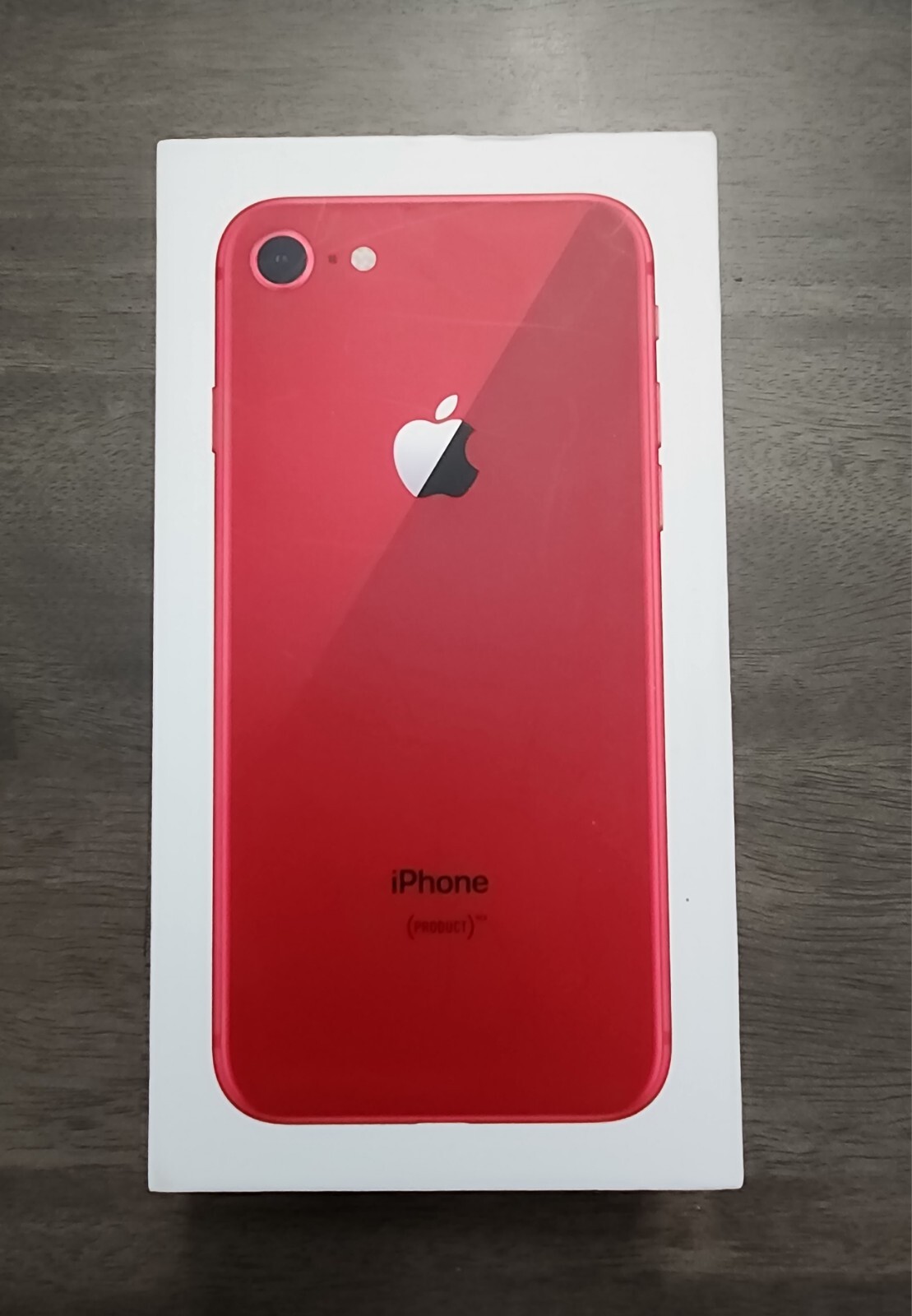 Replacement Box For iphone 8 Red 64GB iphone 8 Red (BOX ONLY NO PHONE)