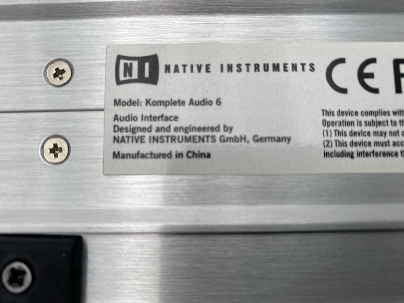 Native Instruments KOMPLETE AUDIO 6 Digital Recording Interface