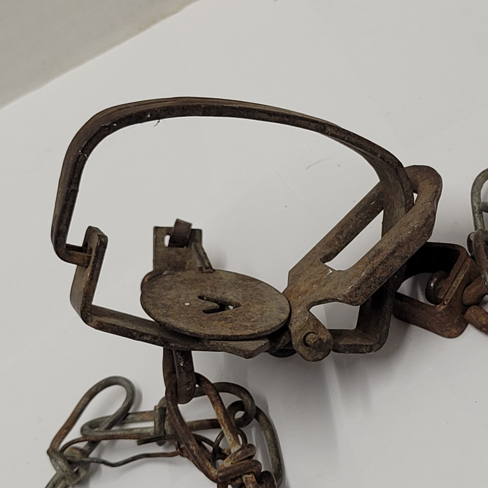 Vintage Steel Foot Traps. Coil Spring - Working Condition