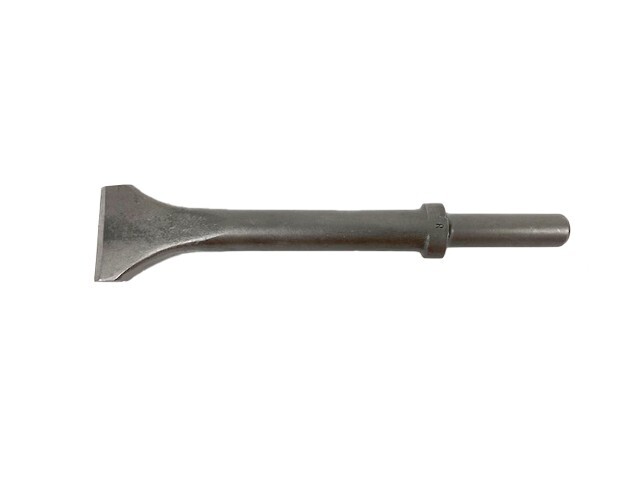 Pneumatic Chipping Hammer Bit 9" Flat Chisel 2" Wide Round Shank Oval Collar 323