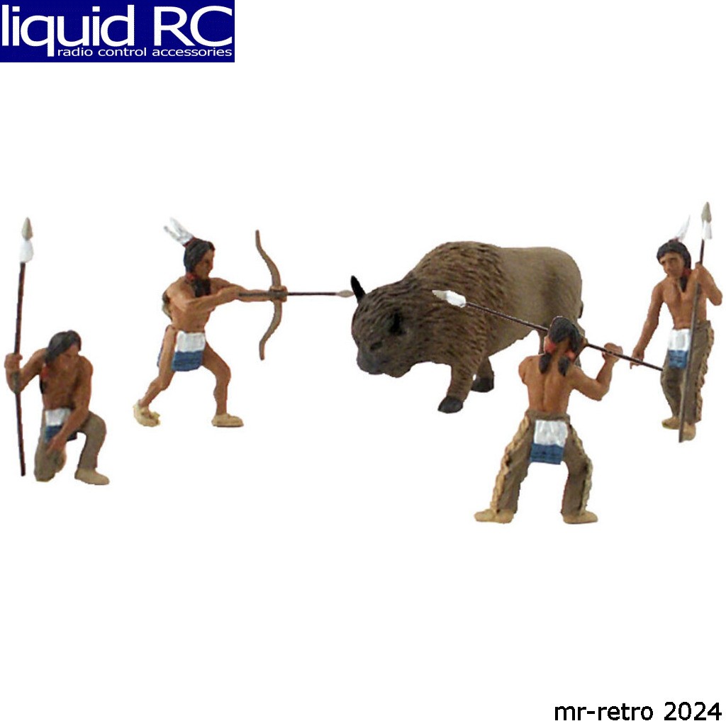 Woodland Scenics SP4444 Scene-A-Rama Scene Setters Native American Hunters