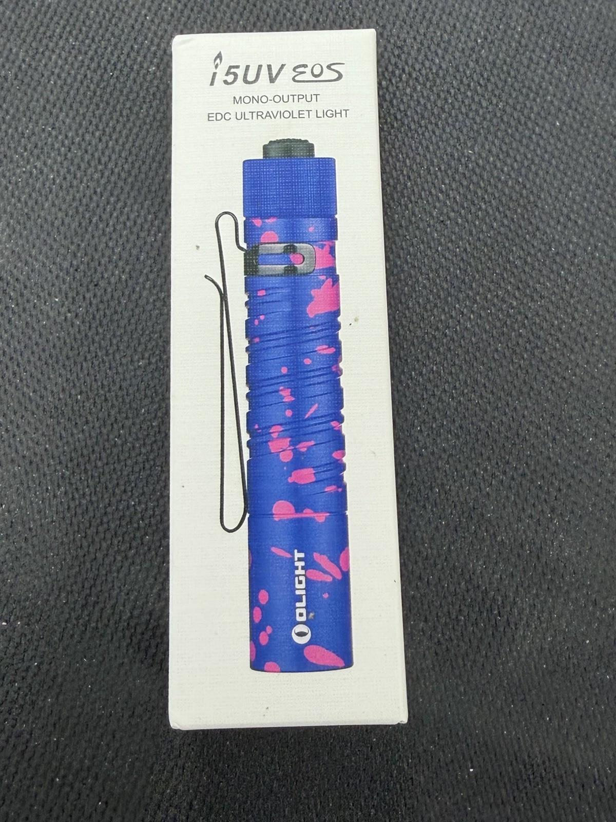 Olight i5UV EOS Ultraviolet Light purple RARE IPX8 AA Battery **NEW**