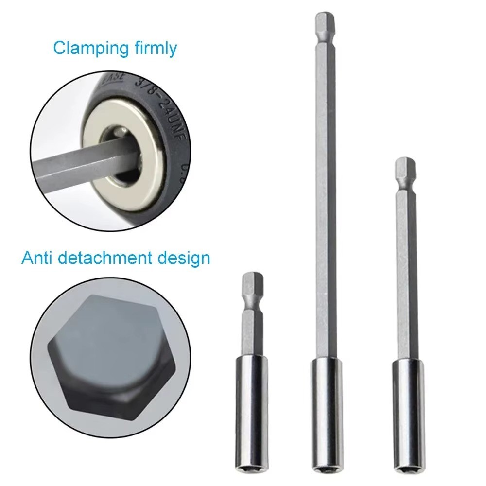 1/4 Hex Magnetic Bit Holder Driver Flexi Screwdriver Drill Extension Long Short