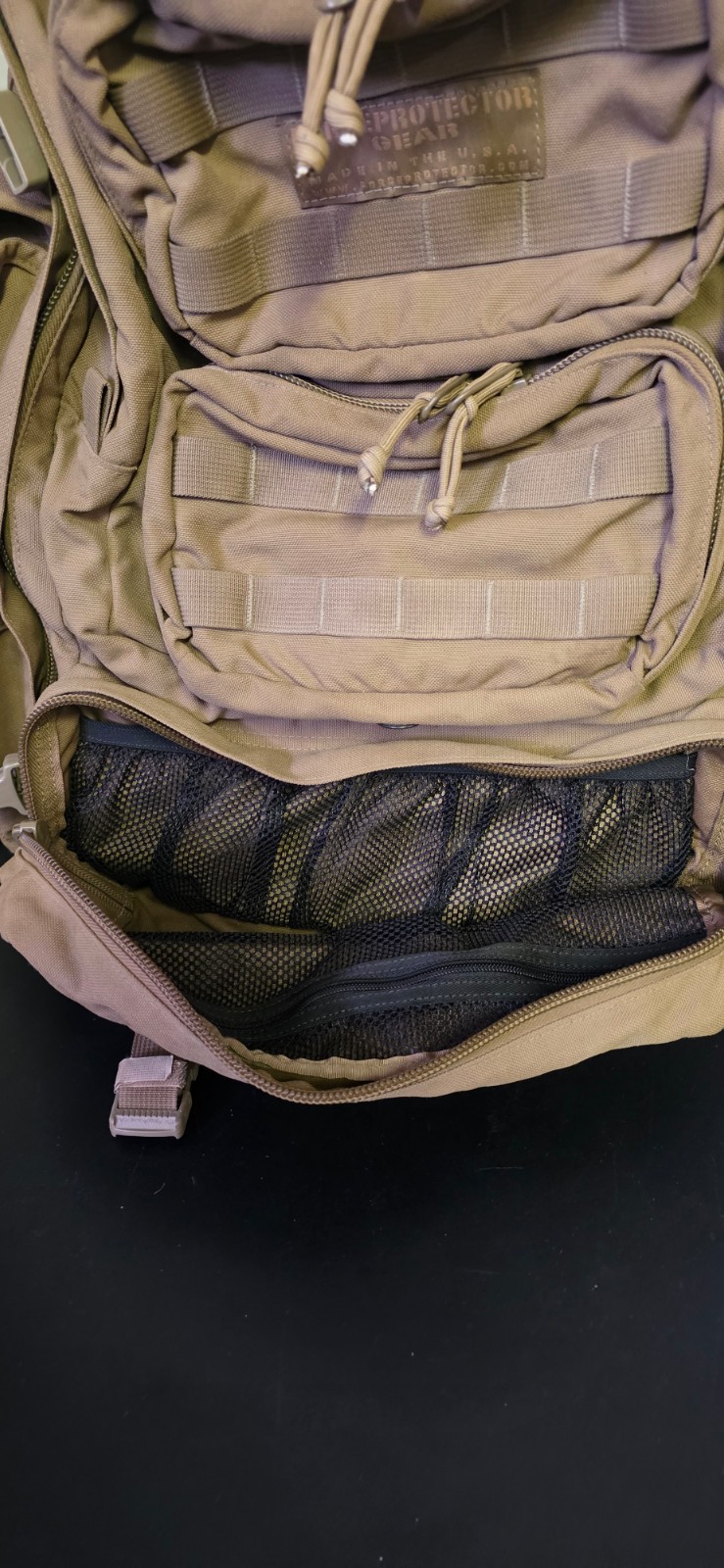 FORCE PROTECTOR GEAR TAC Extreme Coyote Brown Deployment Backpack