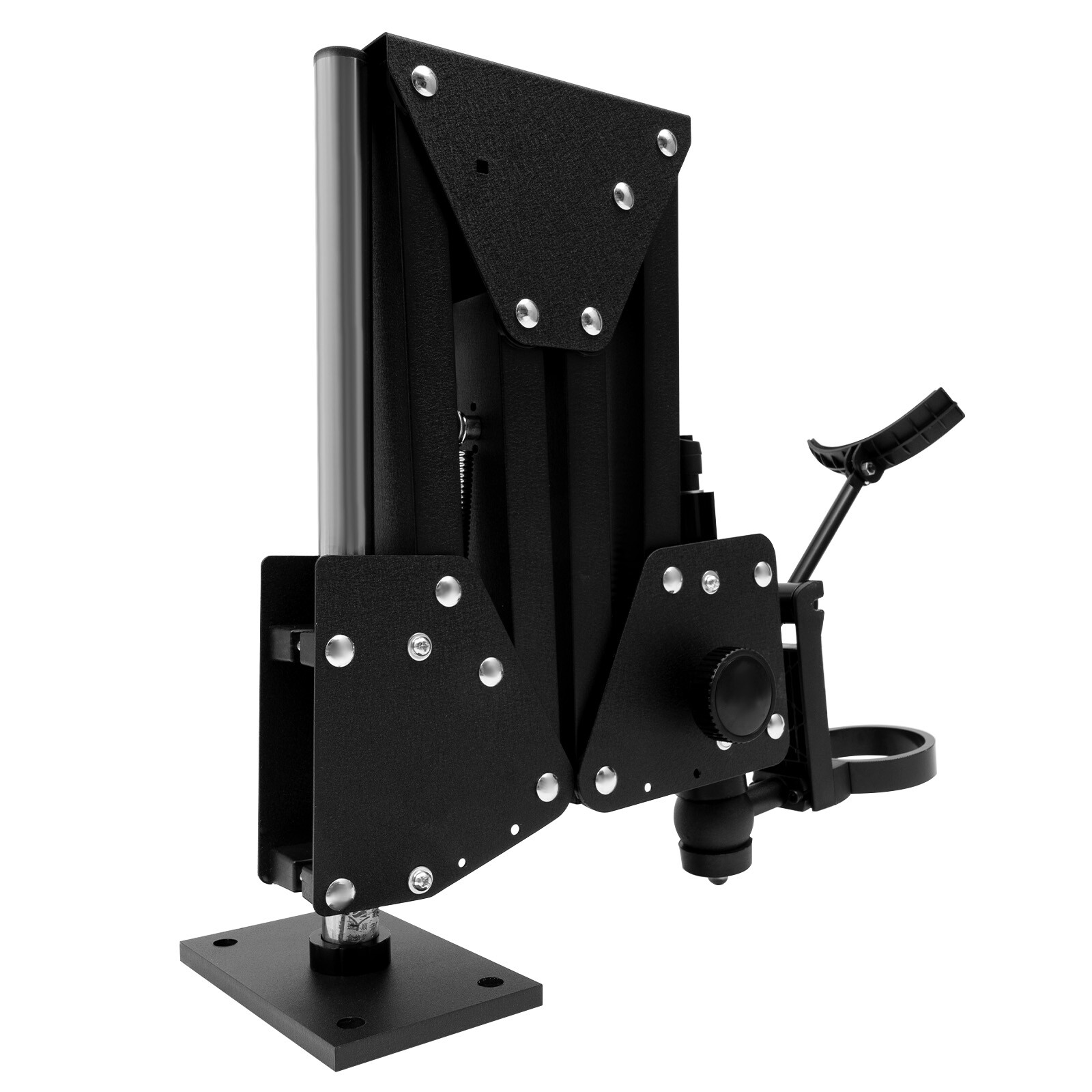 Multi-directional 77mm Jewelry Microscope Stand Inlaid Stand Aluminum Alloy Good