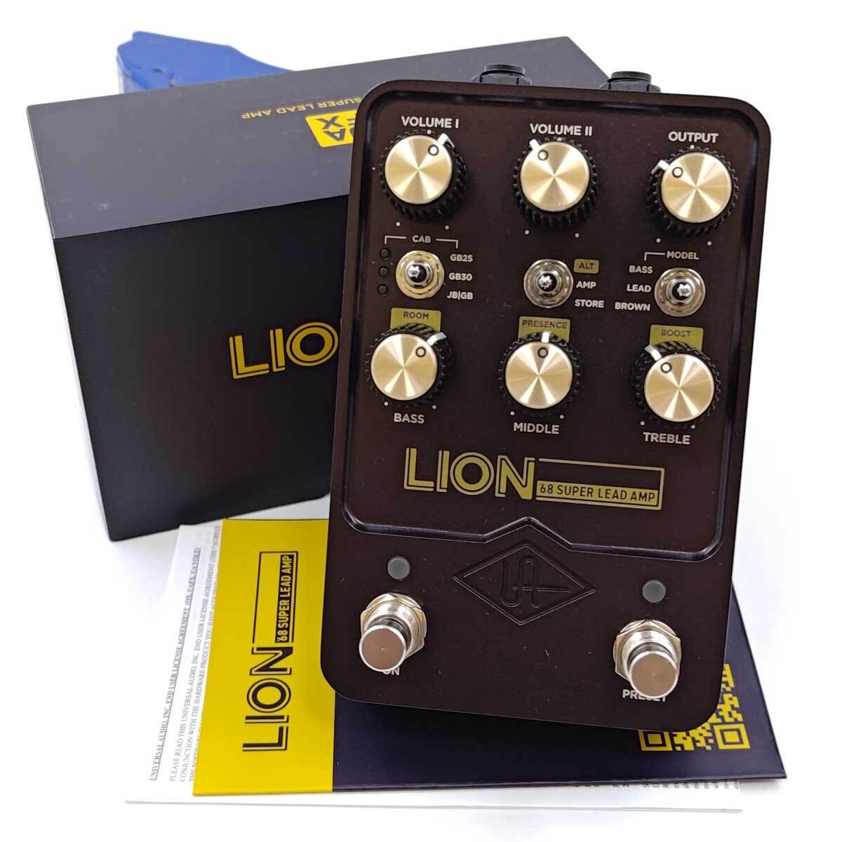 UNIVERSAL AUDIO UAFX Lion '68 Super Lead Amp 728790