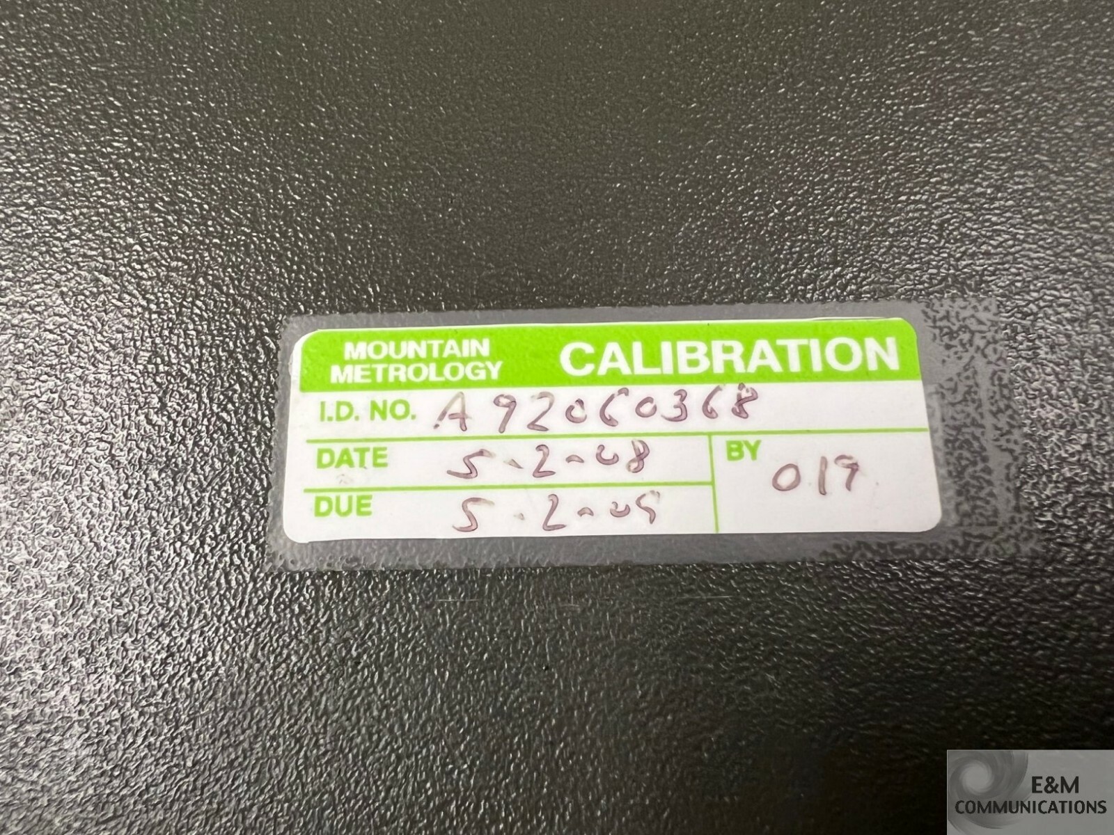 MODEL 75A WAVETEK 5 MHZ ARBITRARY WAVEFORM GENERATOR SERIAL # A92060368