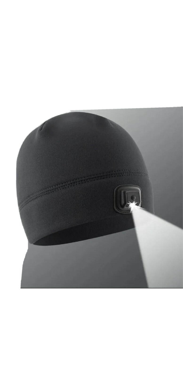 Panther Vision POWERCAP 3.0 USB Rechargeable Headlamp LED Beanie  Black