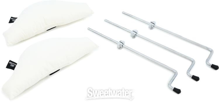 DW Design Series 4-piece Shell Pack - Clear Acrylic