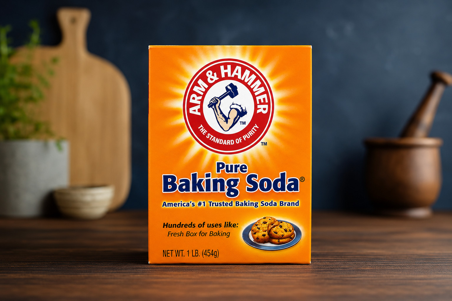Arm & Hammer Baking Soda, 1 Pound 4 Pack