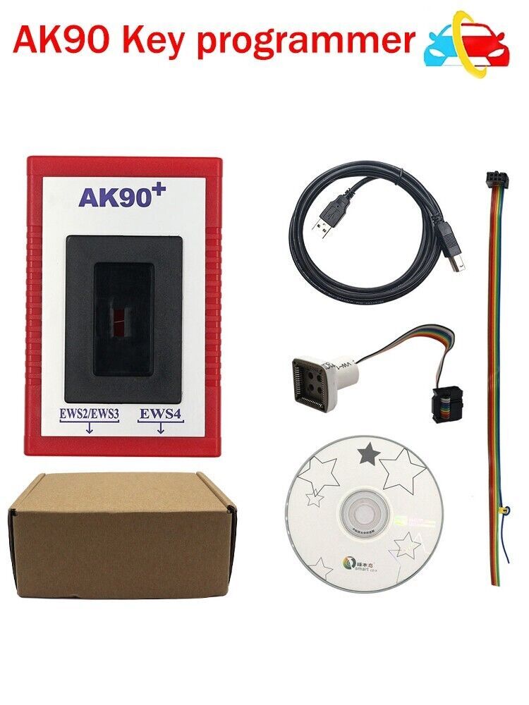 For BMW AK90+ AK90 Auto Key Programmer OBD2 Diagnostic Tools Adapter CAS/EWS