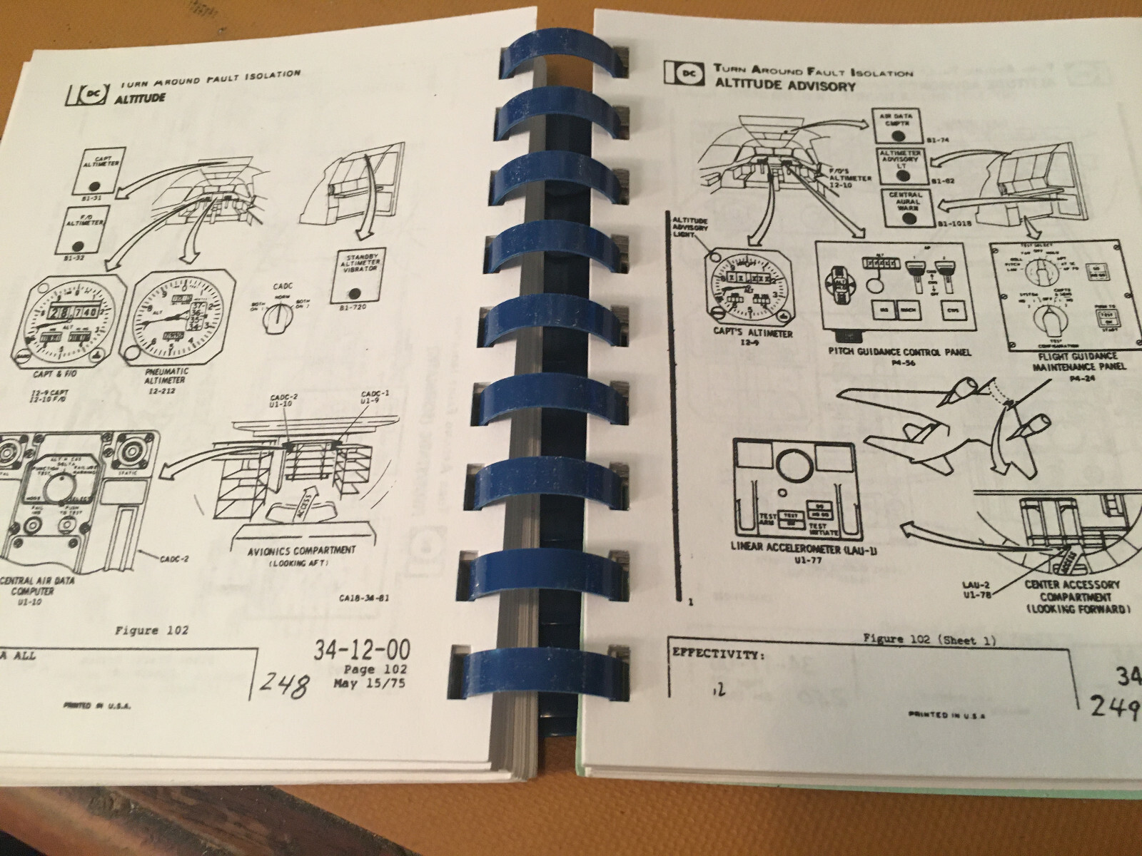 McDonnell Douglas DC-10 Component Locator Guide Handbook