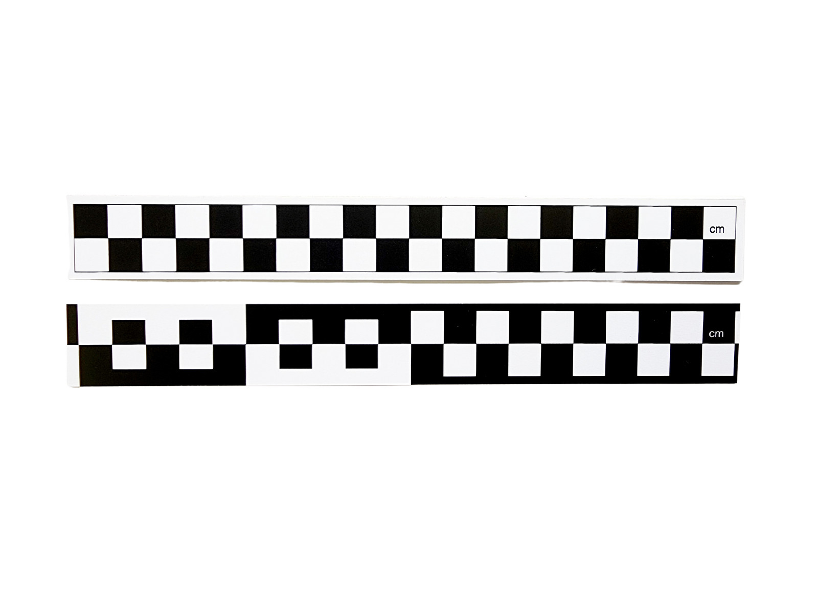 Past Horizons: Black & White Photo Scale Ruler 20 cm
