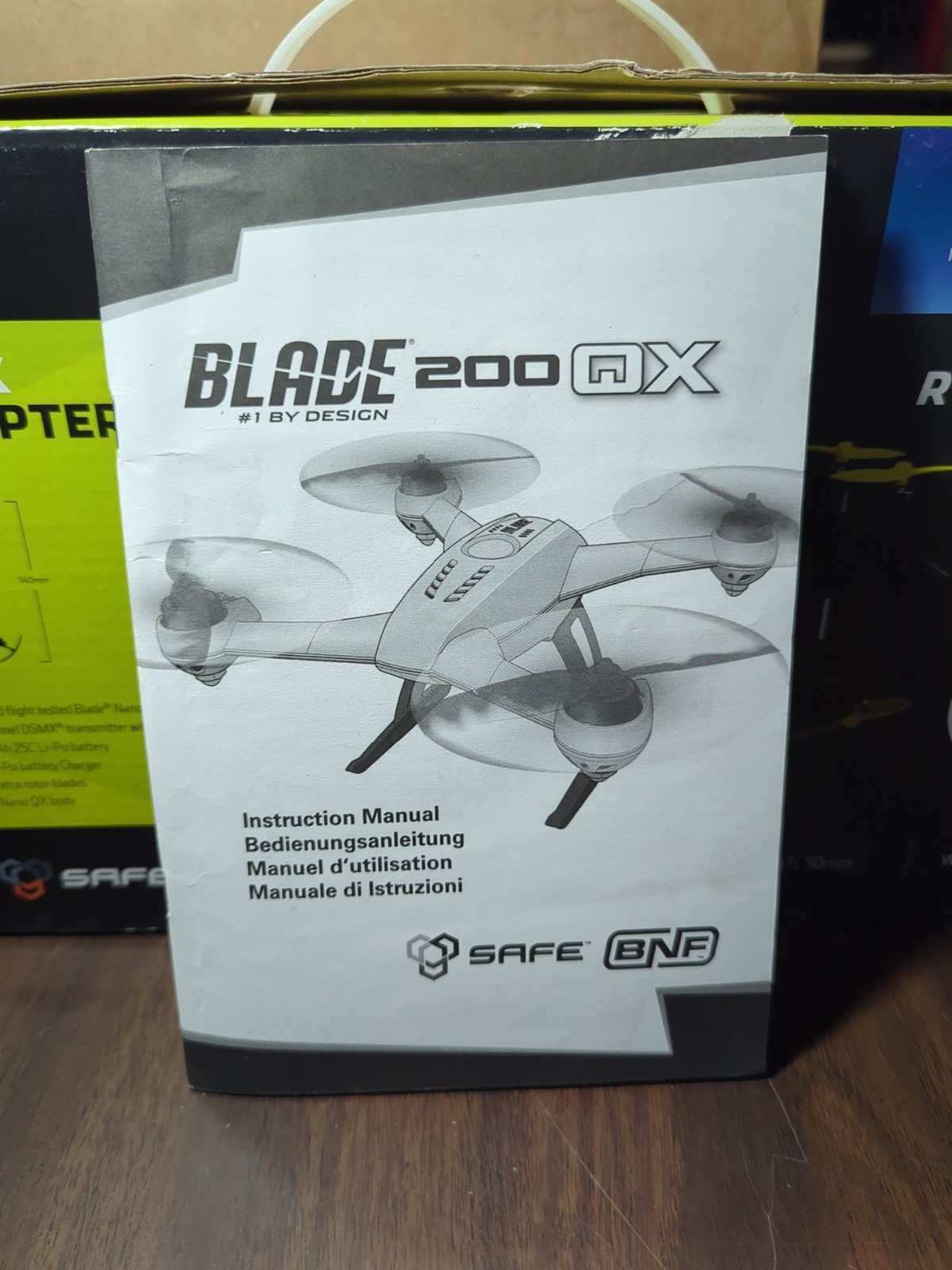 Blade Nano QX - 18gm Quadcopter RTF Drone UNTESTED AS IS