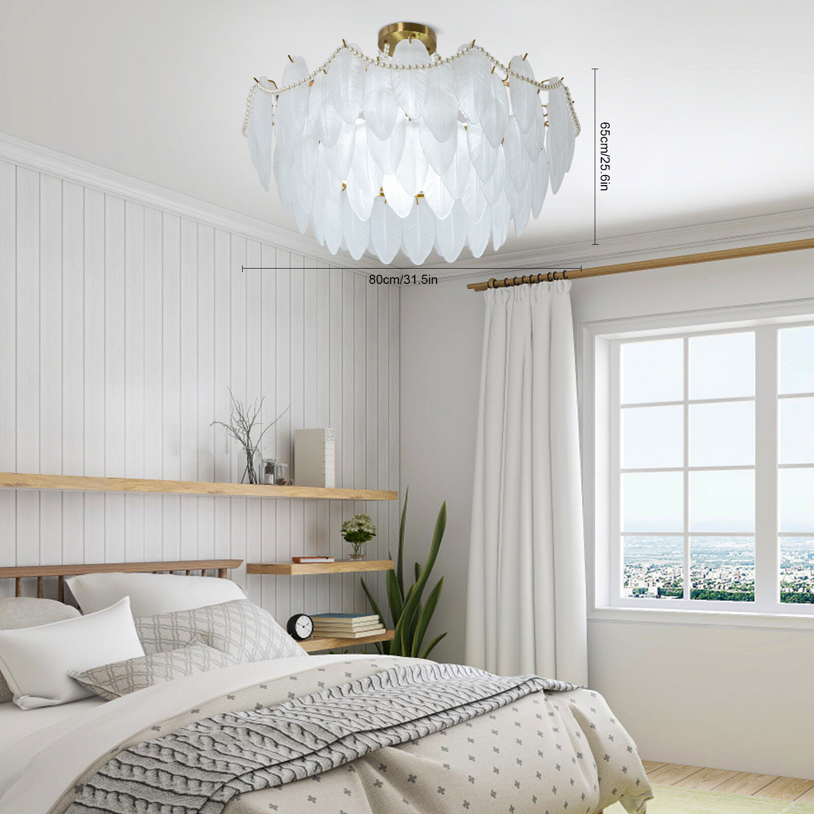 Luxurious Glass Chandelier Light Pendant Ceiling Lights Chandeliers Lighting New