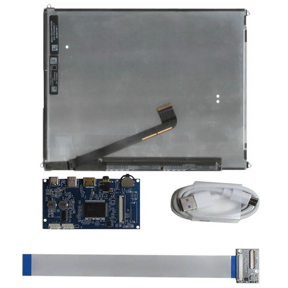 For iPad 3/4 9.7 Inch 2048*1536 LCD Display Screen Monitor Control Driver Board