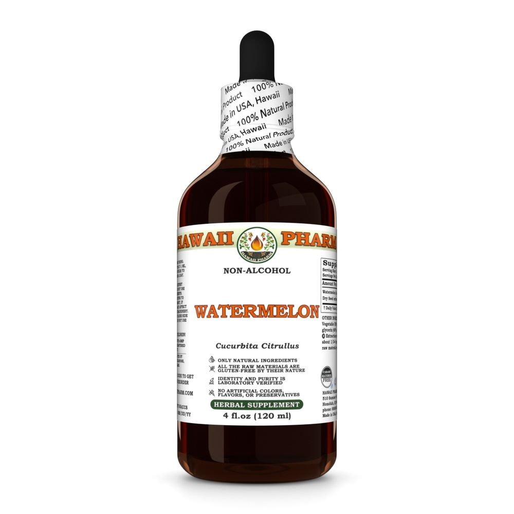 Watermelon (Cucurbita Citrullus) Glycerite, Dried Seed Liquid Extract