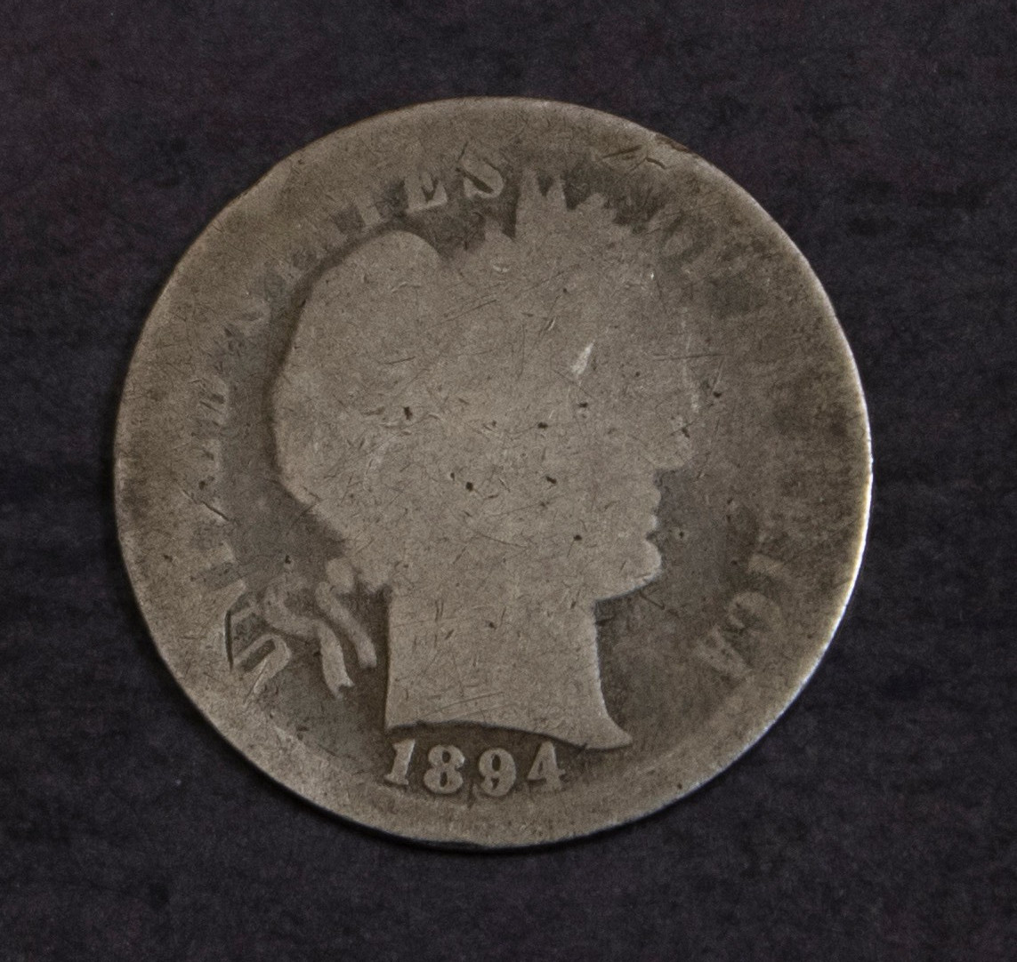 1894 Barber Dime .................Lot 6451